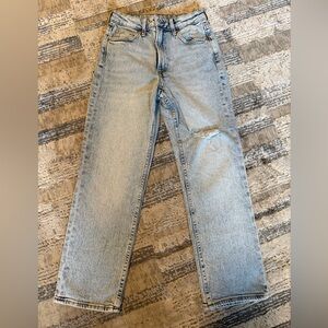 Light Blue Distressed Jeans